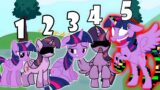 FNF Twilight Sparkle ALL PHASES (0-7) | Friday Night Funkin' VS My Little Pony MODS | FNF Mod