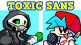 FNF VS Toxin SANS VS Toxic SANS Fight (FNF MOD/Undertale)