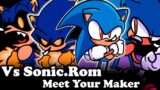 FNF | Vs Sonic.Rom – Meet Your Maker | Mods/Hard/Gameplay |