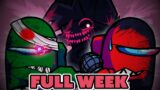 FRIDAY NIGHT FUNKIN' mod EVIL Boyfriend VS Red n green Impostor FULL WEEK (V4 Remake)