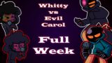 Friday Night Funkin' Corruption | Whitty vs Evil Carol | Full week |