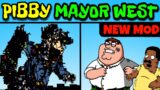 Friday Night Funkin' New VS Pibby Mayor West | Come Learn With Pibby x FNF Mod (Pibby Family Guy)