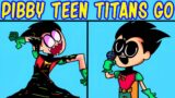 Friday Night Funkin' New Vs Pibby Robin | Teen Titans Go | Bossy | Learn with Pibby x FNF Mod