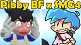 Friday Night Funkin' Pibby Boyfriend VS. SMG4 Evil (FNF Mod/Mario/Super Mario)