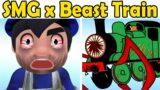 Friday Night Funkin' SMG4 vs. Beast Train (FNF Mod/Mario/Super Mario)