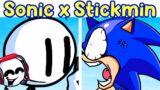 Friday Night Funkin': Sonic Sings Henry Stickmin Week [Imposter V4/Sonic The Hedgehog] FNF Mod