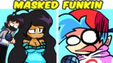 Friday Night Funkin' VS Masked Moment DEMO WEEK (FNF MOD/Accurate) | Masked Boy Challenge BF & GF