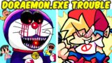 Friday Night Funkin' VS Triple Trouble Cover VS Doraemon.EXE VS Sonic.EXE (FNF MOD/Alternate)