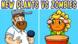 Friday Night Funkin' Vs New Plants Vs Zombies FULL Mod + Cutscenes | Plant's Night Funkin Replanted