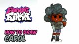 How to Draw FNF Carol – Drawing FNF (Friday Night Funkin')