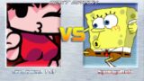 M.U.G.E.N BATTLES | Girlfriend vs SpongeBob | Friday Night Funkin' vs SpongeBob SquarePants