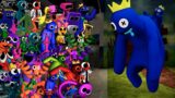 NEW 3D Blue VS All Version Rainbow Friends but | Friday Night Funkin Mod Roblox
