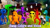 Rainbow Friends Swap Colors and Voice All Phases #6 | Friday Night Funkin Mod