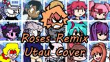 Roses Remix but Every Turn a Different Cover is Used (FNF Roses but Everyone Sing it) – [UTAU Cover]