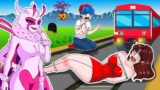 Sakuroma Try To Kill Girlfriend – FNF SAD STORY – Friday Night Funkin' By Rainbow Animation