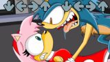 Sonic EXE COMPLETE Friday Night Funkin' be like KILLS Amy Rose – FNF