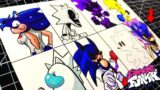 dibujando MODS de SONIC en FRIDAY NIGHT FUNKIN – Sonic.TXT / Sonia.exe / sonic.exe / LORD X