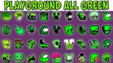 FNF Character Test | Gameplay VS My Playground | ALL Green Test