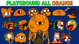 FNF Character Test | Gameplay VS My Playground | ALL Orange Test #3