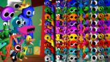All Rainbow Friends All Colors #2 Vs Different Characters Rainbow Friends Friday Night Funkin Mod