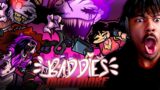 BADDIES MOD IS BACK AND IT WILL GIVE YOU THE CREEPS!!!| Friday Night Funkin (Baddies Nightmare Mod)