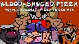 BLOOD-SAUCED PIZZA | Triple Trouble Pizza Tower mix | FNF Sonic.exe pizza tower Remix  (+FLP)