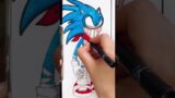 DRAWING FNF SONIC.EXE MODS | SONIC MODS | SONIC FNF #sonicexefnf #sonic #sonicmods #shorts