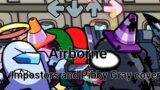 FNF AIRBORNE But Impostors and Pibby Gray Cover it