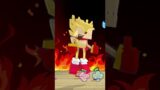 FNF Character Test x Gameplay & Minecraft Animation VS Sonic Fleetway & Sunky in New Hills  #shorts