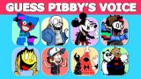 FNF – GUESS PIBBY'S VOICE | CORRUPTED HUGGY WUGGY, SANS, MICKEY, DIPPER, BILL CIPHER, BUG BUNNY…