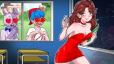 FNF Girlfriend – The HOTTEST GIRL In School – Friday Night Funkin' By Rainbow Animation