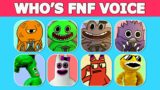 FNF – Guess Character by Their VOICE  | BANBAN , HUNTER TIM, JUMBO JOSH, OPILA BIRD…