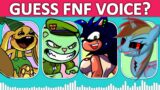 FNF Guess Character by Their VOICE | Pibby Twilight, Rainbow Exe, Bunzo Bunny, Flippy, NabNab, Opila