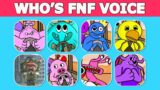FNF – Guess Character by Their VOICE  | TOILET SKIBIDI , DR.FLUFFYPANTS, COACH PICKLES, …