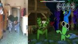 FNF Rainbow Friends Green In Real Life VS BABY