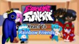 FNF React To Rainbow Friends