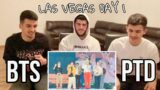 FNF Reacting to BTS Permission to Dance on stage Las Vegas Day 1 | BTS REACTION