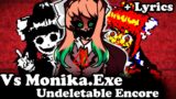 FNF | Undeletable Encore – VS Monika.EXE  | DDCL | Mods/Hard/Gameplay |