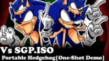 FNF | Vs SGP.ISO – Portable Hedgehog [One-Shot Demo] | Mods/Hard/Gameplay |