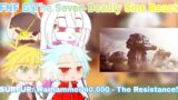 FNF & The Seven Deadly Sins React SURFUR: Warhammer 40,000 – The Resistance! (Gacha Club: Edition)