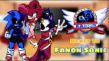 Fanon V1 || Fnf React To Victims of Bloodlust FULL WEEK || Sonic/Nantelle/GF