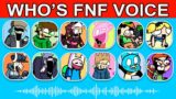 Friday Night Funkin: Guess Character by Their VOICE (FNF QUIZ)