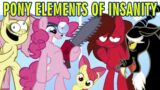 Friday Night Funkin VS My little Pony Elements Of Insanity | SHED 1 Year Anniversary UPDATE FNF MOD