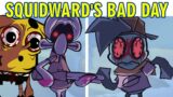 Friday Night Funkin VS Squidward's Bad Day Restored x Full Week & Sponge Bob (FNF MOD HARD)