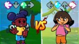 Friday Night Funkin' – Amanda the Adventurer vs Dora the Explorer (Unlikely Rivals)