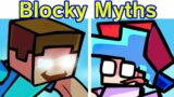 Friday Night Funkin' Blocky Myths VS Herobrine FULL WEEK + Notch (FNF Mod/Minecraft/Creepypasta)