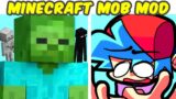 Friday Night Funkin' Boyfriend VS Minecraft Mobs Mod – MOBBING (FNF MOD/Zombie)