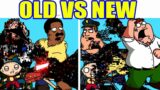 Friday Night Funkin' Darkness Takeover – A-Family-Guy,Rooten-Family,Airborne NEW vs OLD | Pibby Mod