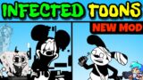 Friday Night Funkin' New VS Pibby Infected Toons Demo | Pibby x FNF Mod (Mickey Mouse, Spongebob)