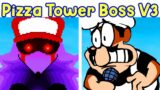 Friday Night Funkin': Peppino VS Snick.EXE & Pizza Tower Boss [Dish Served Hot V3] FNF x Pizza Tower